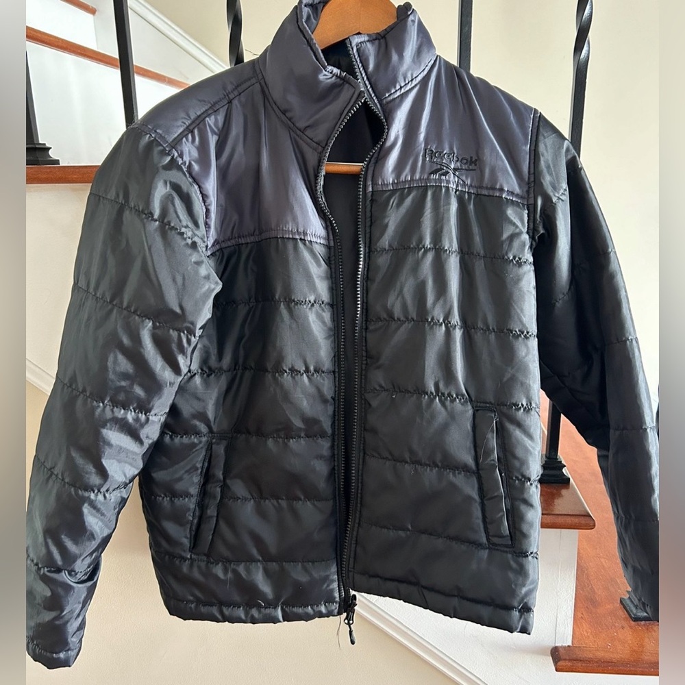 Reebok Black Women’s Jacket Lightweight Puffer Large